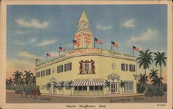 Miami Mayflower Shop, Biscayne Blvd. & S.E. 1st Street Postcard