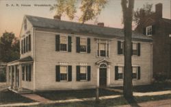 D. A. R. House, Woodstock, VT Postcard