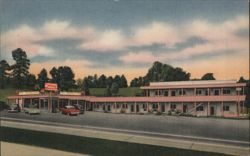 Trocadero Motel & Restaurant, Knoxville, TN Postcard