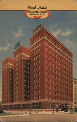 Ford Hotel, Buffalo, NY Postcard
