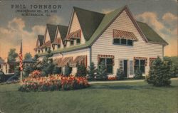 Phil Johnson's Restaurant, Waukegan Rd., Northbrook, IL Postcard