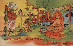 Figures Upset Me—I'll Just Drop a Line Postcard