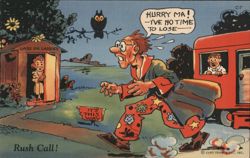 Rush Call Postcard