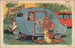 Can I Borry Some Gas? Postcard