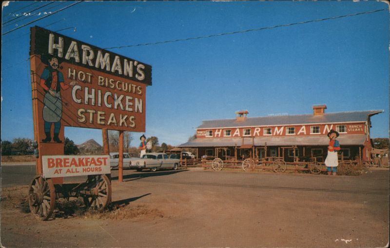 Harman's Red Barn Restaurant, Tempe, Arizona B.L. Petley