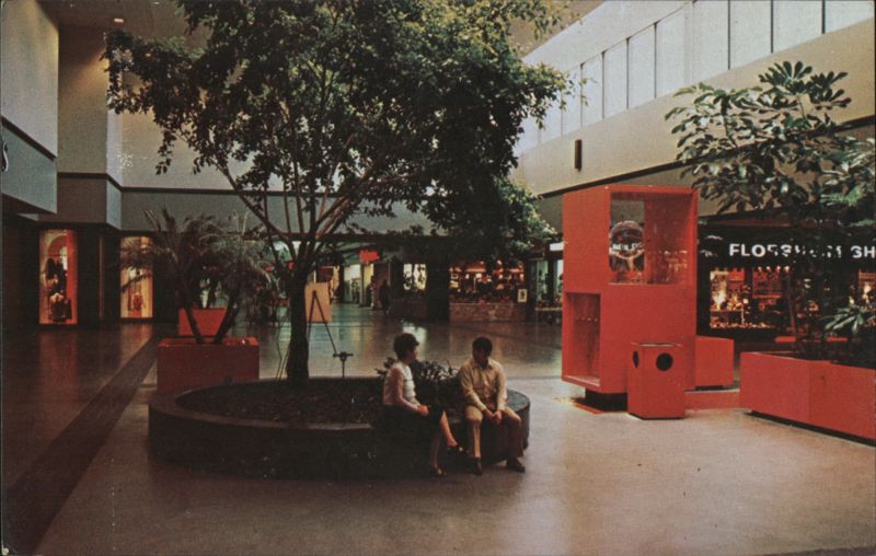 Interior view of Merritt Square Mall Merritt Island Florida