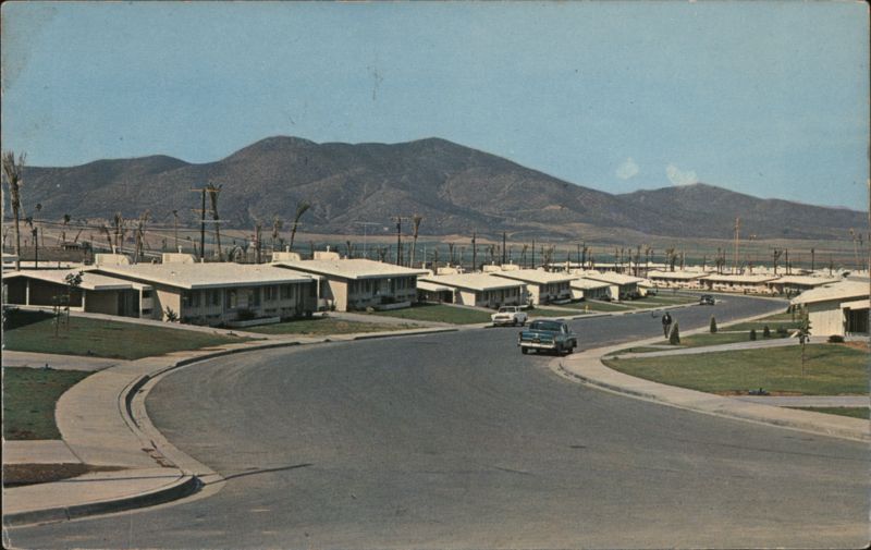 Street Scene at Retirement Community Sun City California