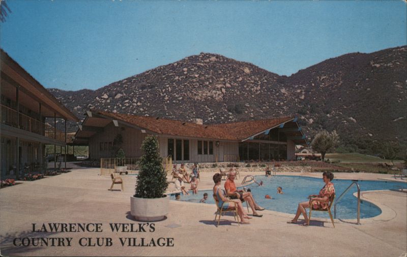 Lawrence Welk's Country Club Village Pool Escondido California