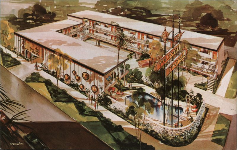 THE TOLUCAN MOTEL BURBANK California