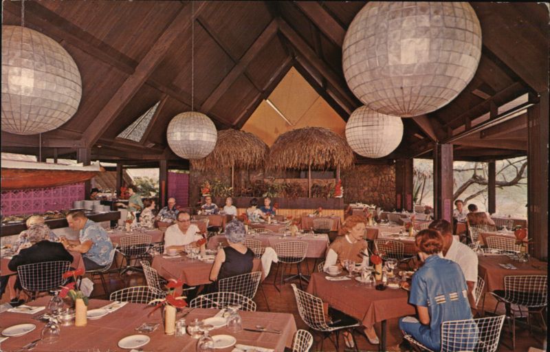 Dining Room, Kauai Surf Hotel, Kalapaki Beach, Kauai Lihue Hawaii