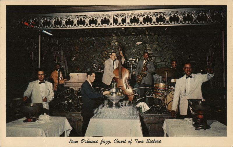 New Orleans Jazz Band, Court of Two Sisters Louisiana