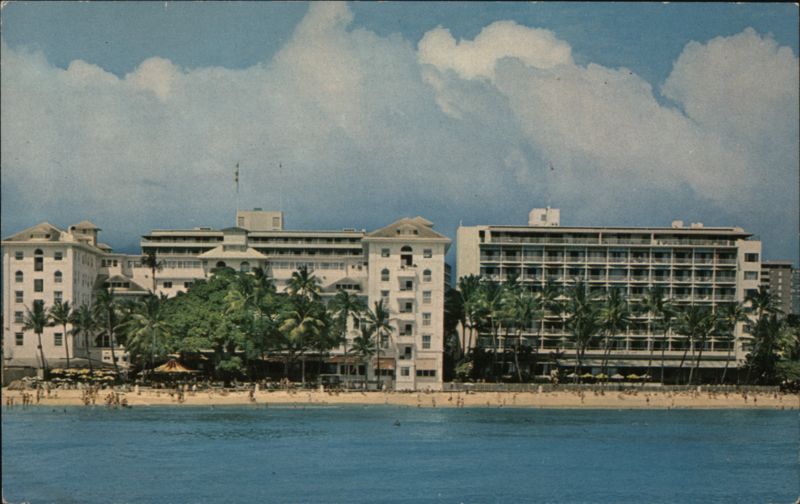 Moana Hotel, Waikiki Beach, Hawaii