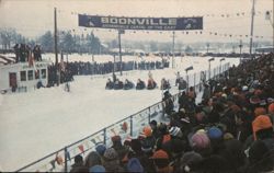 Boonville, N.Y. Snowmobile Races, Snowmobile Capital of the East Postcard