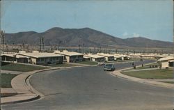 Street Scene at Retirement Community Postcard