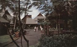 The Marketplace, Waikea Resort Village, Hilo, Hawaii Postcard