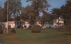 Canary Cottages and Trailer Park Postcard