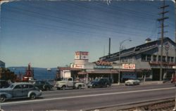 Ivar's Acres of Clams Restaurant Postcard