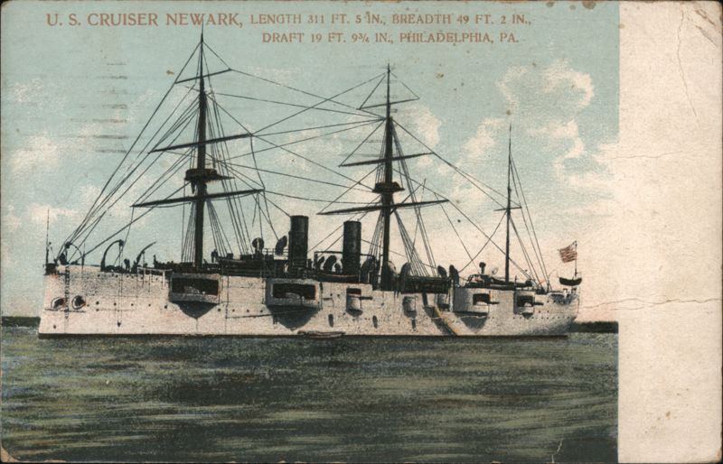 U.S. Cruiser Newark Ships