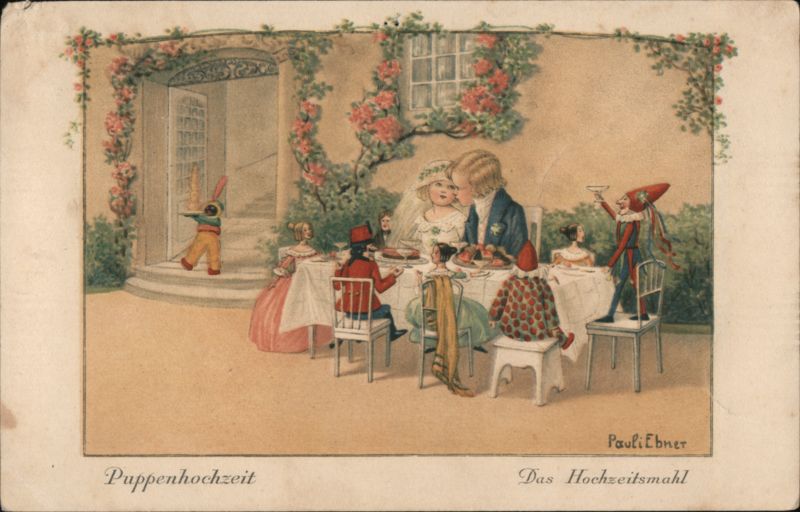 Doll Wedding Feast Pauli Ebner Dolls