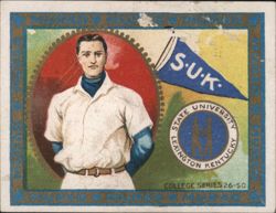 State University Lexington Kentucky Baseball Cigarette Card