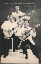 Trio Los Panchos, Artistas Exclusivos Postcard