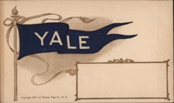 Yale Pennant Postcard