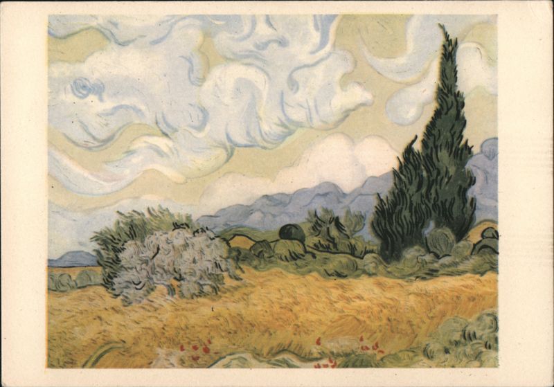 Wheat Field with Cypresses by Van Gogh V. Van Gogh