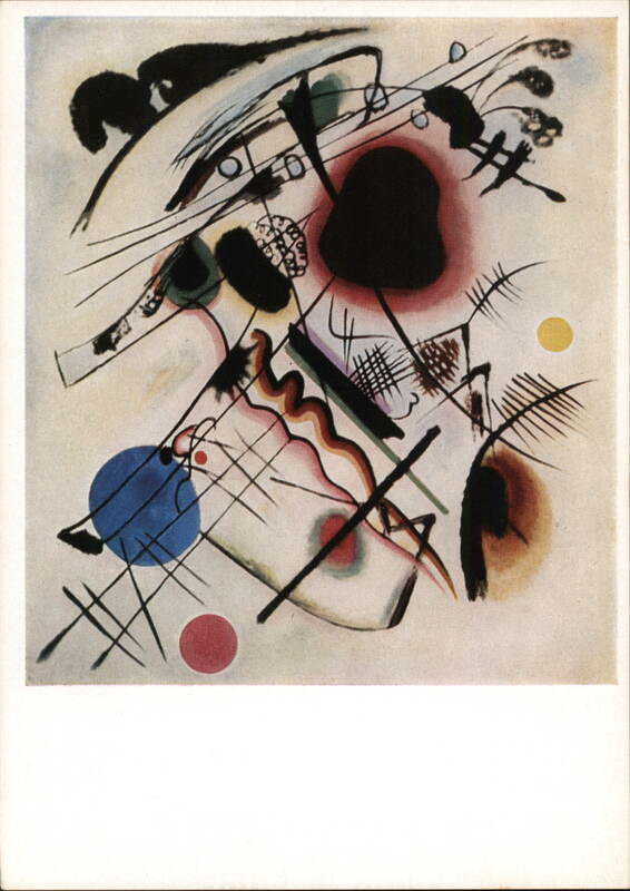 Schwarzer Fleck - La tache noire - The Black Spot WASSILY KANDINSKY