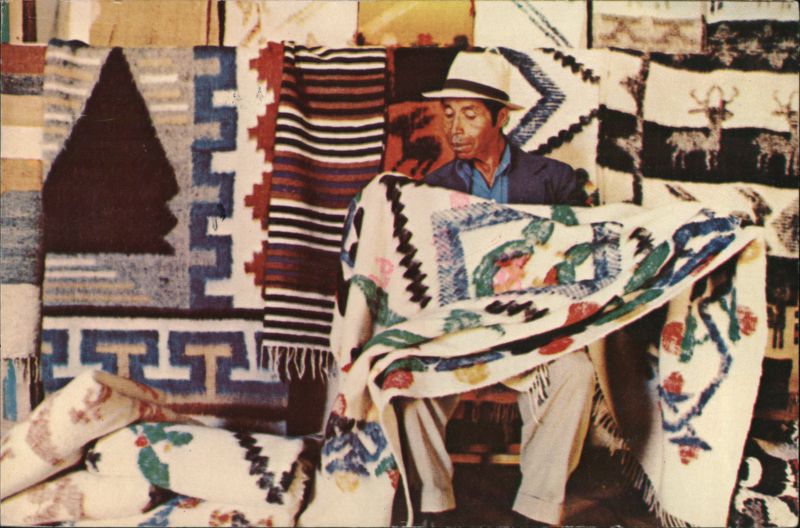 Artisan Weaving Guatemalan Ponchos Momostenango Diego Molina