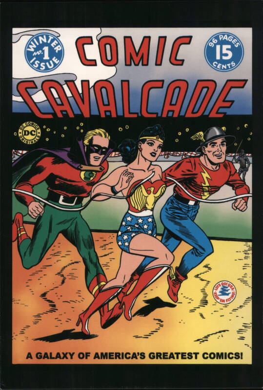 Comic Cavalcade Winter Issue #1 - Wonder Woman, Flash, Green Lantern