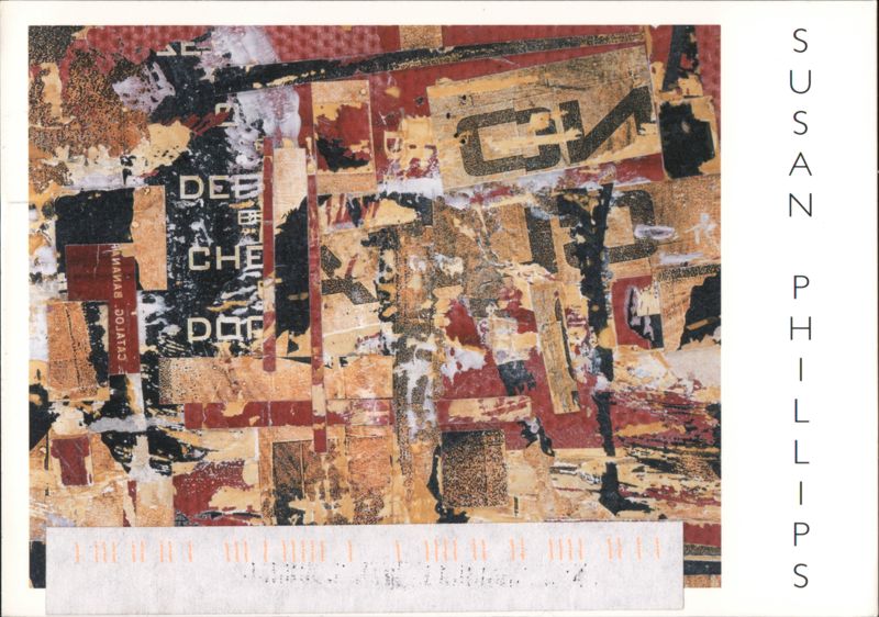 Susan Phillips New Directions Mixed Media Collage Works Kingston New York