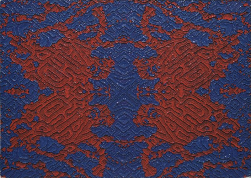 Evidence, 2000, Oil and Acrylic on Styrofoam New York