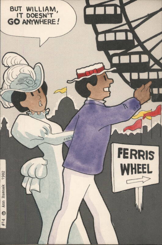 Ferris Wheel, Columbian Exposition, Chicago, 1892 Post Card Clubs, Collecting, Deltiology