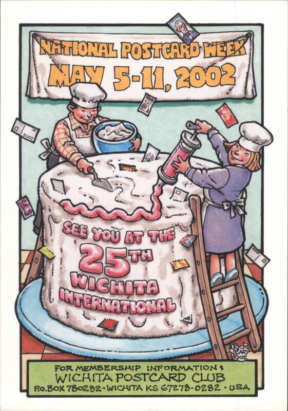 National Postcard Week, Wichita Postcard Club Post Card Clubs, Collecting, Deltiology