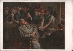 Trial of Vera Zasulich Postcard