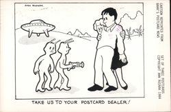 Take Us To Your Postcard Dealer! Postcard
