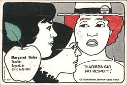 Margaret Haley - Chicago Teachers Union Organizer Postcard
