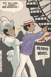 Ferris Wheel, Columbian Exposition, Chicago, 1893 Postcard