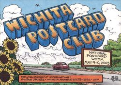 Wichita Postcard Club, National Postcard Week Postcard