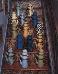 Mackenzie-Childs Teapots Postcard