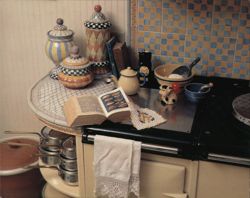 Mrs. Beaton MacKenzie-Childs Kitchenware Postcard