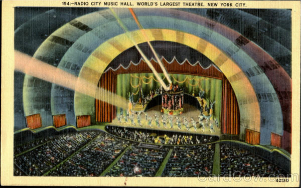 Radio City Music Hall, World's Largest Theatre New York City