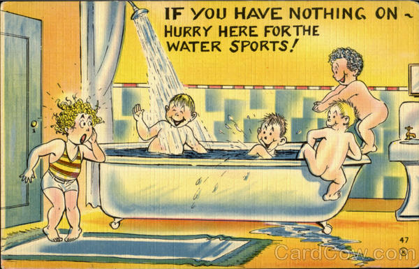 If You Have Nothing On Hurry Here For The Water Sports