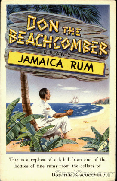 DON the BEACHCOMBER, 1727 No. Mecadden Place 101 East Walton Place Hollywood Chicago California