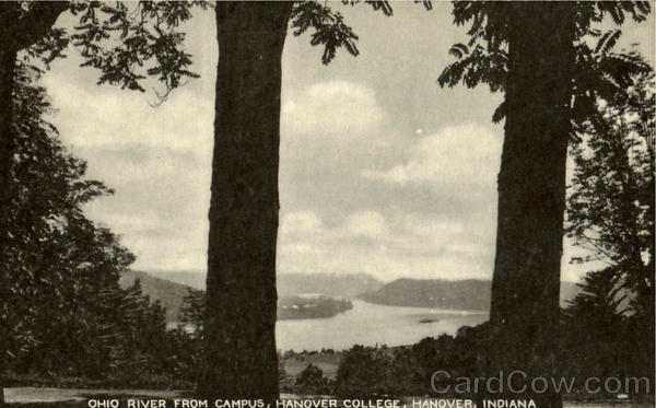 Ohio River From Capus Hanover College Indiana