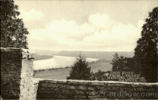 Ohio River from Library Hanover College Indiana