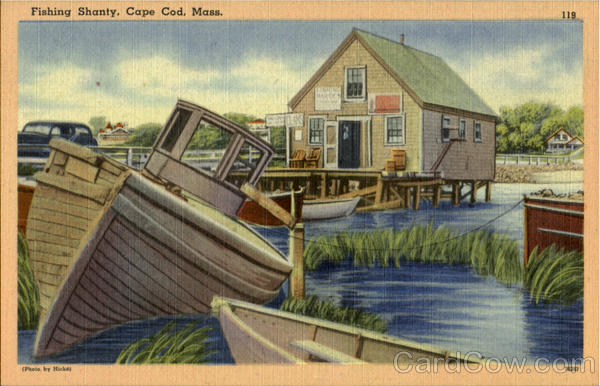 Fishing Shanty, Cape Cod West Yarmouth Massachusetts
