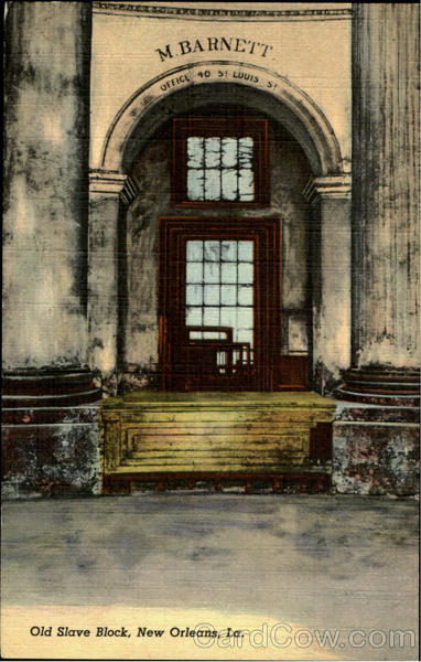 Old Slave Block New Orleans Louisiana