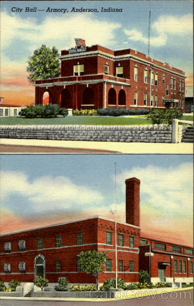 City Hall, Armory Anderson Indiana