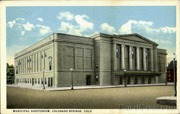 Municipal Auditorium Colorado Springs